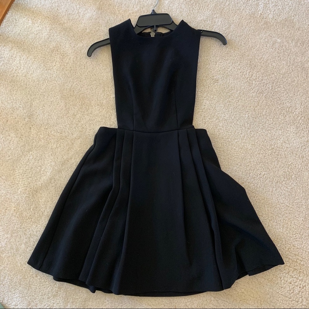 Bcbgeneration black cut out mini dress size 0